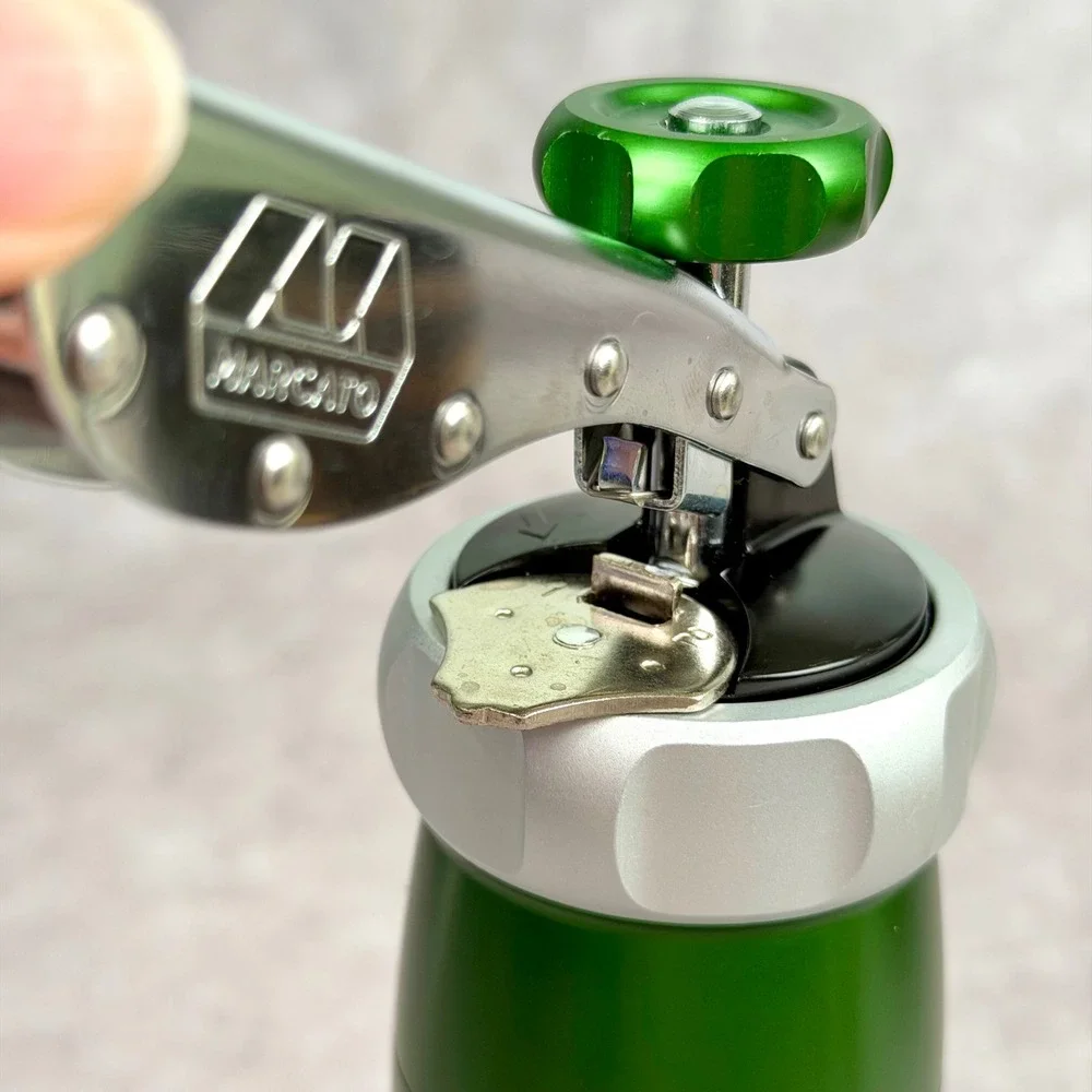 Marcato Atlas Biscuits Cookie Press Green Anodized Aluminum Made in Italy